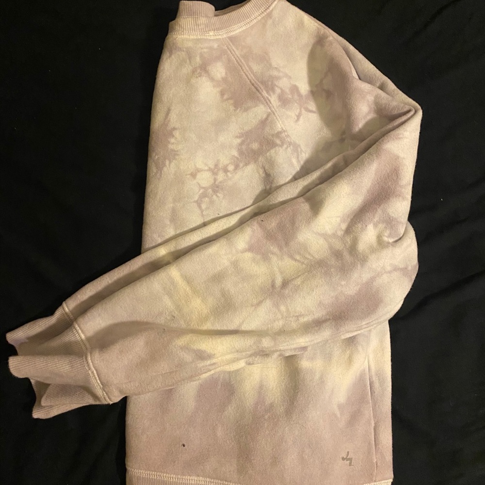 Lavender tie dye sweatshirt joy lab sweatshirt